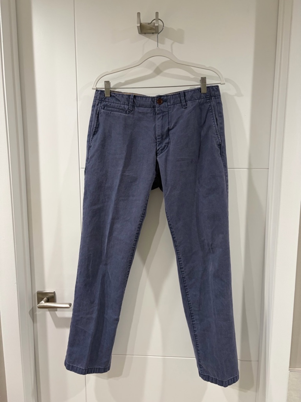 Gap Straight Leg Casual Blue Chino Pants, 32x30, gently used